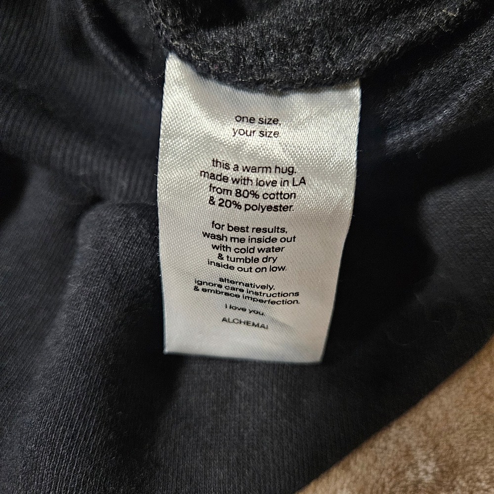 Alchemai Your Fear Of Looking Stupid Is Holding You Back Hoodie Black One Size - Picture 6 of 6